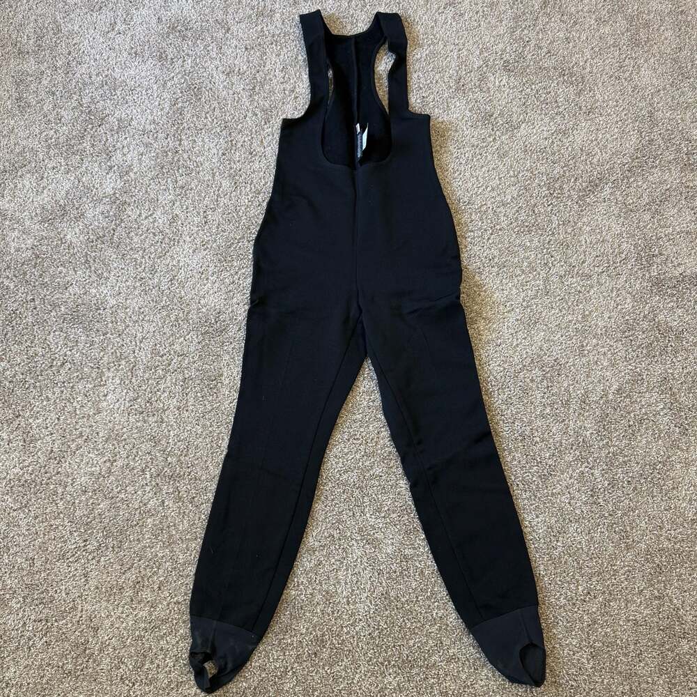 Edelweiss Skiwear Women's Stirrup Ski Pants Black Size 8